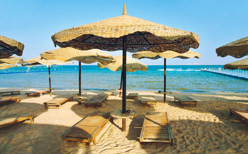 Пляж отеля Cyrene Sharm Hotel 4* (Сирен Шарм Отель 4*) Фото отеля Cyrene Sharm Hotel 4* (Сирен Шарм Отель 4*)