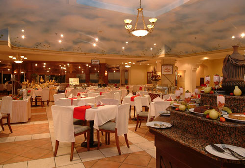 Ресторан отеля Cyrene Sharm Hotel 4* (Сирен Шарм Отель 4*) Фото отеля Cyrene Sharm Hotel 4* (Сирен Шарм Отель 4*)