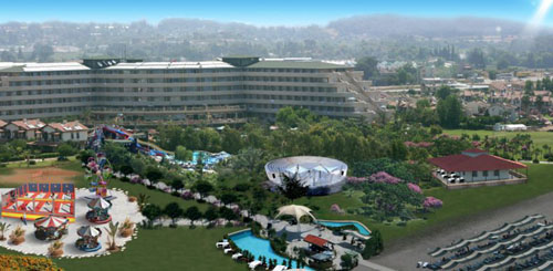 Панорама отеля Pemar Beach Resort 5* (Пемар Бич Резорт 5*) Фото отеля Pemar Beach Resort 5* (Пемар Бич Резорт 5*)