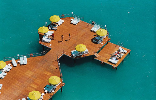 Понтон на пляже отеля Pemar Beach Resort 5* (Пемар Бич Резорт 5*) Фото отеля Pemar Beach Resort 5* (Пемар Бич Резорт 5*)