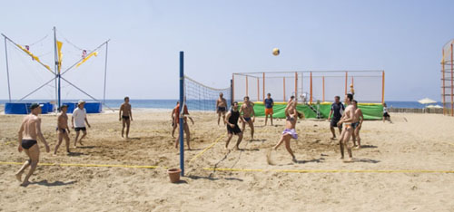 Волейбольная площадка отеля Pemar Beach Resort 5* (Пемар Бич Резорт 5*) Фото отеля Pemar Beach Resort 5* (Пемар Бич Резорт 5*)