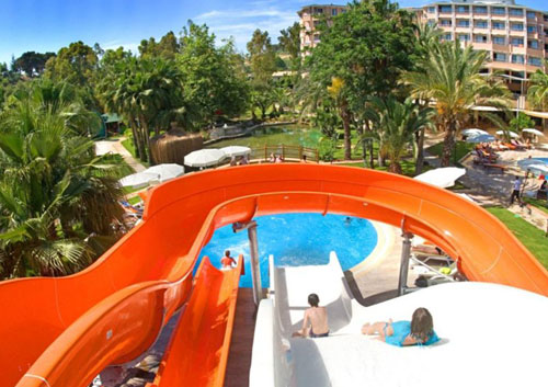 Водные горки отеля Q Aventura Park Hotel 5* (Кью Авентура Парк Отель 5*) Фото отеля Q Aventura Park Hotel 5* (Кью Авентура Парк Отель 5*)