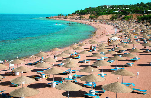 Пляж отеля Domina Coral Bay Oasis 5* (Домина Корал Бей Оазис 5*) Фото отеля Domina Coral Bay Oasis 5* (Домина Корал Бей Оазис 5*)