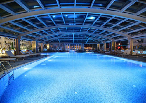 Крытый бассейн отеля Hestia Resort & Spa Side 5* (Хестия Резорт энд Спа Сиде 5*) Фото отеля Hestia Resort & Spa Side 5* (Хестия Резорт энд Спа Сиде 5*)