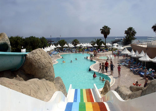 Водные горки отеля Turquoise Resort Hotel & Spa 5* (Туркиз Резорт Отель энд Спа 5*) Фото отеля Turquoise Resort Hotel & Spa 5* (Туркиз Резорт Отель энд Спа 5*)