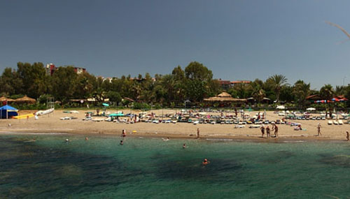 Пляж отеля Club Gunes Garden 4* (Клуб Гюнеш Гарден 4*) Фото отеля Club Gunes Garden 4* (Клуб Гюнеш Гарден 4*)