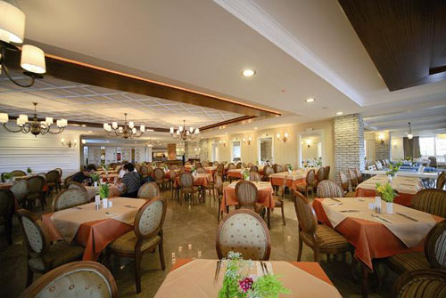 Ресторан отеля Seher Resort & Spa 5* (Сехер Резорт энд Спа 5*) Фото отеля Seher Resort & Spa 5* (Сехер Резорт энд Спа 5*)