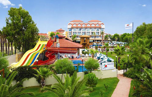 Водные горки отеля Seher Resort & Spa 5* (Сехер Резорт энд Спа 5*) Фото отеля Seher Resort & Spa 5* (Сехер Резорт энд Спа 5*)