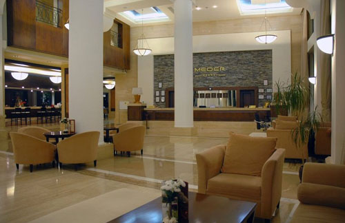 Лобби отеля Meder Resort Hotel 5* (Медер Резорт Отель 5*) Фото отеля Meder Resort Hotel 5* (Медер Резорт Отель 5*)