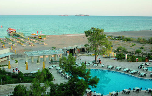 Пляж отеля Ambiente Hotel 4* (Амбиенте Отель 4*) Фото отеля Ambiente Hotel 4* (Амбиенте Отель 4*)