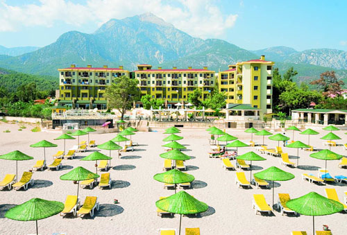 Пляж отеля Ambiente Hotel 4* (Амбиенте Отель 4*) Фото отеля Ambiente Hotel 4* (Амбиенте Отель 4*)