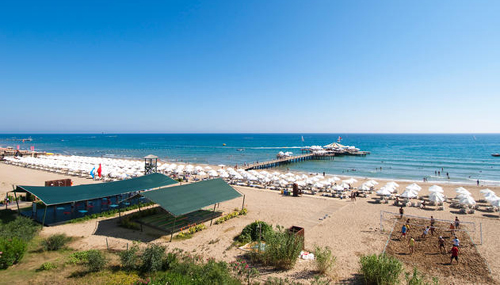Пляж отеля Sueno Hotels Beach Side 5* (Суено Отель Бич Сиде 5*) Фото отеля Sueno Hotels Beach Side 5* (Суено Отель Бич Сиде 5*)