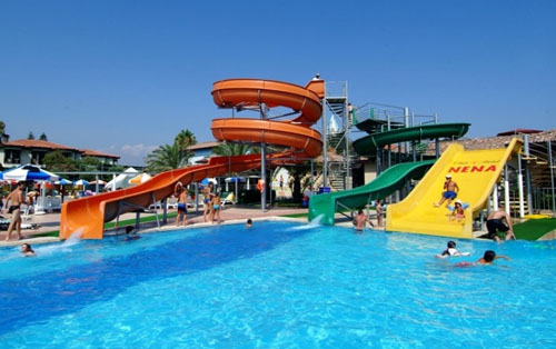 Водные горки отеля Club Nena HV1 5* (Клуб Нена HV1 5*) Фото отеля Club Nena HV1 5* (Клуб Нена HV1 5*)
