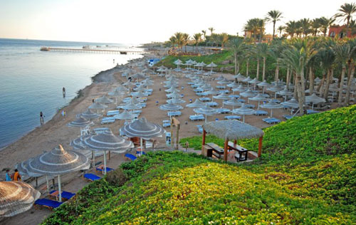 Пляж отеля Nubian Island 5* (Нубиан Айленд 5*) Фото отеля Nubian Island 5* (Нубиан Айленд 5*)