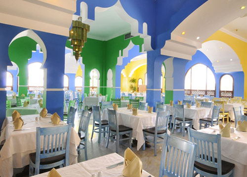 Ресторан отеля Domina Coral Bay Aquamarine Beach 5* (Домина Корал Бей Аквамарин Бич 5*) Фото отеля Domina Coral Bay Aquamarine Beach 5* (Домина Корал Бей Аквамарин Бич 5*)
