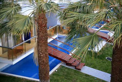 Приватный бассейн в корпусе Garden Wing отеля Ocean Blue All Senses 4* (Океан Блю Олл Сенсес 4*) Фото отеля Ocean Blue All Senses 4* (Океан Блю Олл Сенсес 4*)