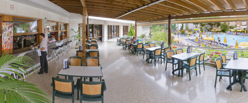 Ресторан отеля GHT Oasis Park & Spa 4* (ГХТ Оазис Парк энд Спа 4*) Фото отеля GHT Oasis Park & Spa 4* (ГХТ Оазис Парк энд Спа 4*)