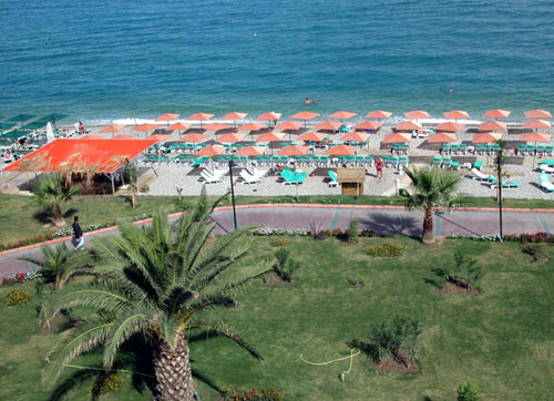 Пляж отеля Valeri Beach Hotel 3* (Валери Бич Отель 3*) Фото отеля Valeri Beach Hotel 3* (Валери Бич Отель 3*)
