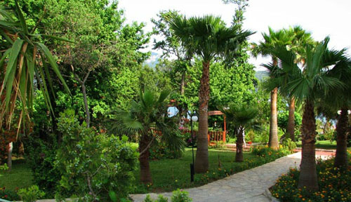 Сад отеля PGS Hotels Fortezza Beach Resort 5* (ПГС Отель Фортеза Бич Резорт 5*) Фото отеля PGS Hotels Fortezza Beach Resort 5* (ПГС Отель Фортеза Бич Резорт 5*)