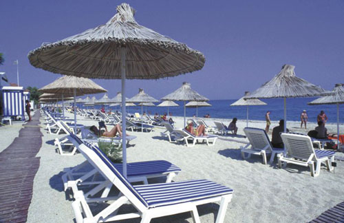 Пляж отеля AKS Annabelle Beach Resort 5* (АКС Анабель Бич Резорт 5*) Фото отеля AKS Annabelle Beach Resort 5* (АКС Анабель Бич Резорт 5*)