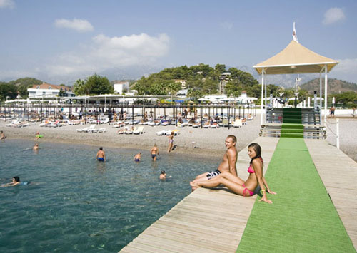 Пляж отеля Holiday Area Eco Dream Club Green Resort HV1 5* (Холидей Эреа Эко Дрим Клуб Грин Резорт HV1 5*) Фото отеля Holiday Area Eco Dream Club Green Resort HV1 5* (Холидей Эреа Эко Дрим Клуб Грин Резорт HV1 5*)