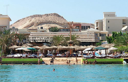 Пляж отеля Elysees Hurghada Hotel 4* (Элисис Хургада Отель 4*) Фото отеля Elysees Hurghada Hotel 4* (Элисис Хургада Отель 4*)