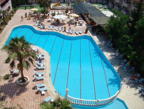 Бассейн отеля Side Yesiloz Hotel 4* (Сиде Есилоз Отель 4*) Фото отеля Side Yesiloz Hotel 4* (Сиде Есилоз Отель 4*)