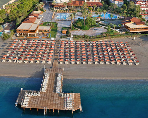 Пляж отеля AKKA Alinda Hotel 5* (АККА Алинда Отель 5*) Фото отеля AKKA Alinda Hotel 5* (АККА Алинда Отель 5*)