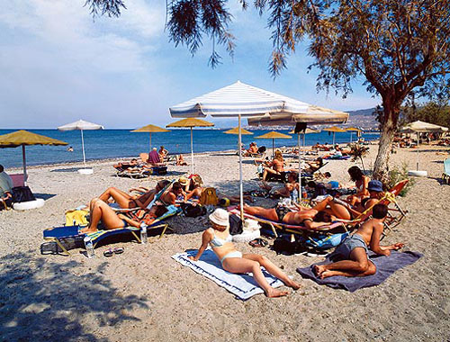 Пляж отеля Atlantis Hotel 4* (Атлантис Отель 4*) Фото отеля Atlantis Hotel 4* (Атлантис Отель 4*)