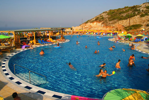 Бассейн отеля Aqua Sun Village 4* (Аква Сан Виладж 4*) Фото отеля Aqua Sun Village 4* (Аква Сан Виладж 4*)