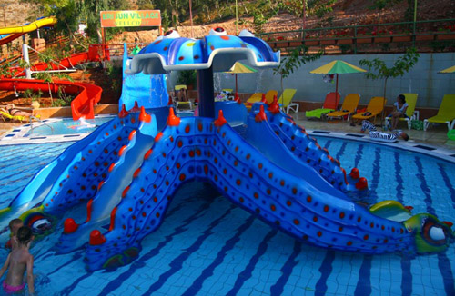 Детский бассейн отеля Aqua Sun Village 4* (Аква Сан Виладж 4*) Фото отеля Aqua Sun Village 4* (Аква Сан Виладж 4*)