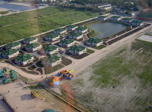 Панорама пансионата «Экспресс» (Арабатская стрелка, Счастливцево, Херсонская область) Фото пансионата «Экспресс» (Арабатская стрелка, Счастливцево, Херсонская область)