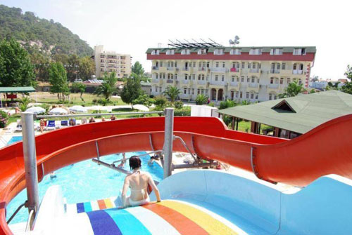 Водные горки отеля Anita Club Fontana Life Hotel 4* (Анита Клуб Фонтана Лайф Отель 4*) Фото отеля Anita Club Fontana Life Hotel 4* (Анита Клуб Фонтана Лайф Отель 4*)