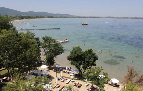 Пляж отеля Санта Марина 4* (Santa Marina 4*) Фото отеля Санта Марина 4* (Santa Marina 4*)