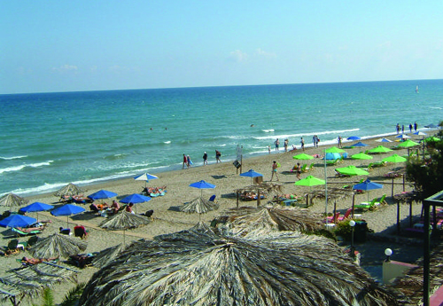 Пляж отеля Sandy Beach Hotel 3* (Санди Бич Отель 3*) Фото отеля Sandy Beach Hotel 3* (Санди Бич Отель 3*)