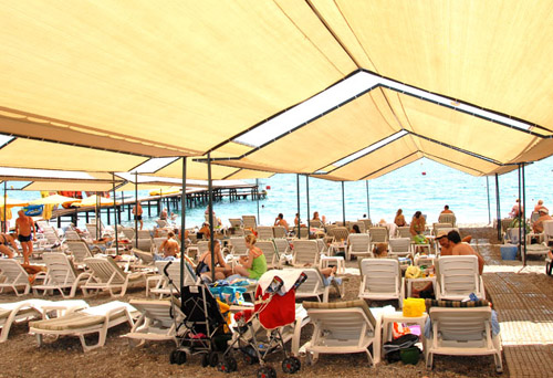 Пляж отеля Simena Hotel 5* (Симена Отель 5*) Фото отеля Simena Hotel 5* (Симена Отель 5*)