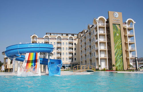 Водные горки отеля Maya World Belek 4* (Майя Ворлд Белек 4*) Фото отеля Maya World Belek 4* (Майя Ворлд Белек 4*)