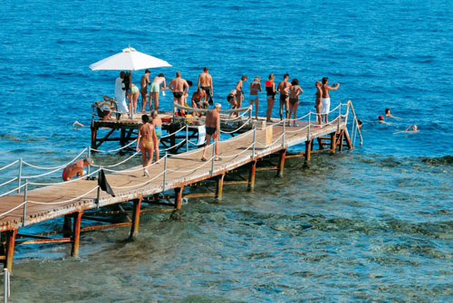 Пирс отеля Otium Hotel Aloha Sharm 4* (Отиум Отель Алоха Шарм 4*) Фото отеля Otium Hotel Aloha Sharm 4* (Отиум Отель Алоха Шарм 4*)