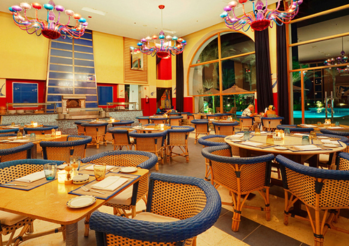 Ресторан отеля Grand Rotana Resort & Spa 5* (Гранд Ротана Резорт энд Спа 5*) Фото отеля Grand Rotana Resort & Spa 5* (Гранд Ротана Резорт энд Спа 5*)