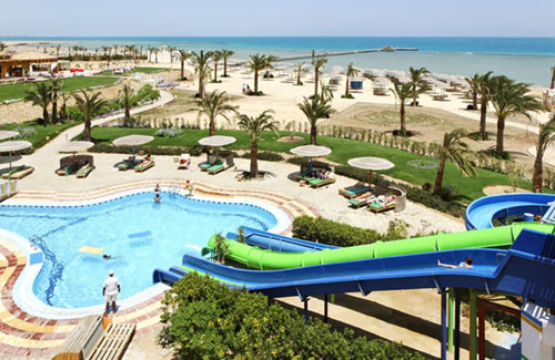 Пляж отеля The Three Corners Sunny Beach Resort 4* (Три Корнерс Санни Бич Резорт 4*) Фото отеля The Three Corners Sunny Beach Resort 4* (Три Корнерс Санни Бич Резорт 4*)