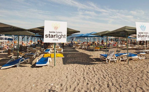 Пляж отеля Starlife Hotel 3* (Старлайф Отель 3*) Фото отеля Starlife Hotel 3* (Старлайф Отель 3*)