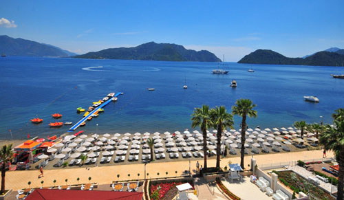 Пляж отеля Golden Rock Beach Hotel 5* (Голден Рок Бич Отель 5*) Фото отеля Golden Rock Beach Hotel 5* (Голден Рок Бич Отель 5*)