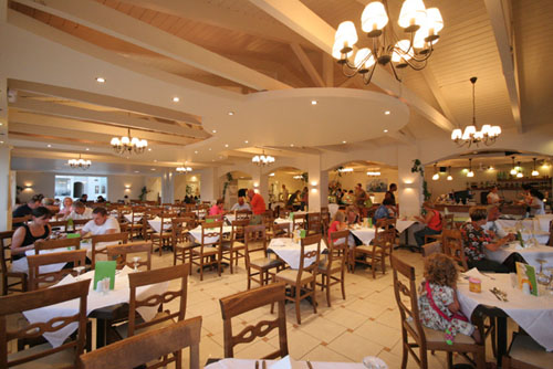Ресторан отеля Dimitrios Village Beach Resort & Spa 4* (Димитриос Вилладж Бич Резорт энд Спа 4*) Фото отеля Dimitrios Village Beach Resort & Spa 4* (Димитриос Вилладж Бич Резорт энд Спа 4*)