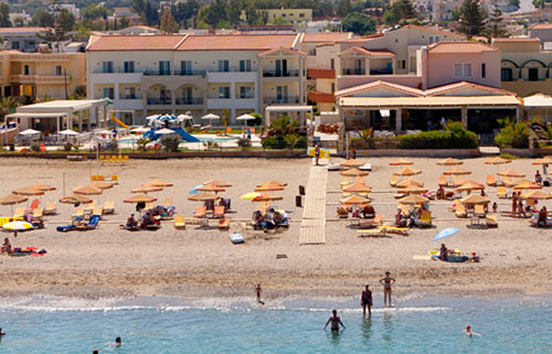 Пляж отеля Dimitrios Village Beach Resort & Spa 4* (Димитриос Вилладж Бич Резорт энд Спа 4*) Фото отеля Dimitrios Village Beach Resort & Spa 4* (Димитриос Вилладж Бич Резорт энд Спа 4*)
