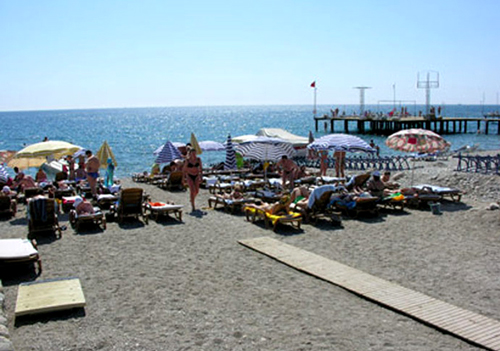 Пляж отеля More Hotel 3* (Море Отель 3*) Фото отеля More Hotel 3* (Море Отель 3*)