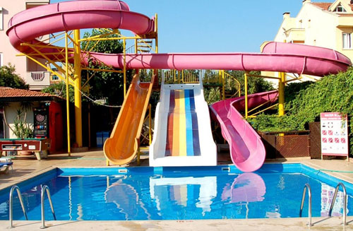 Водные горки отеля Cle Resort 4* (Кле Резорт 4*) Фото отеля Cle Resort 4* (Кле Резорт 4*)