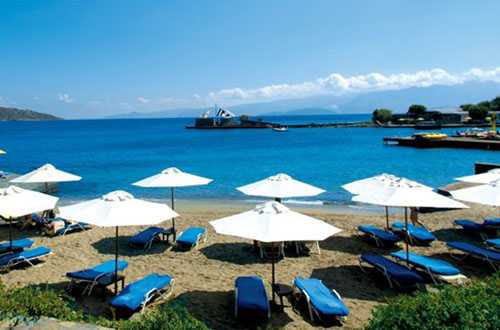 Пляж отеля Elounda Beach Hotel & Villas 5* (Элунда Бич Отель и Виллы 5*) Фото отеля Elounda Beach Hotel & Villas 5* (Элунда Бич Отель и Виллы 5*)