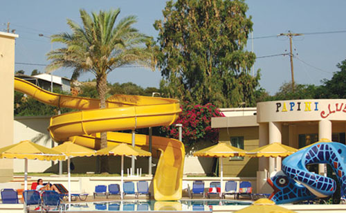 Водная горка отеля Mitsis Rodos Maris Resort & Spa 5* (Митсис Родос Марис Резорт энд Спа 5*) Фото отеля Mitsis Rodos Maris Resort & Spa 5* (Митсис Родос Марис Резорт энд Спа 5*)