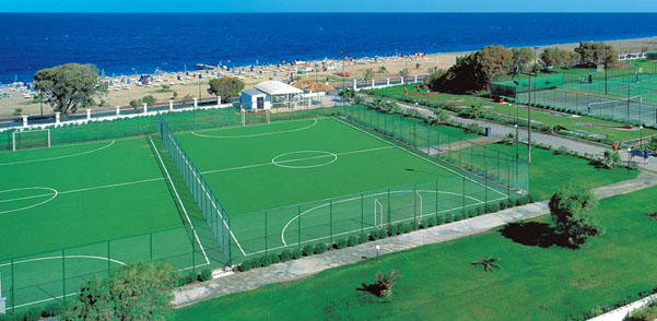 Спортивные площадки отеля Kipriotis Village Resort 4* (Киприотис Вилладж Резорт 4*) Фото отеля Kipriotis Village Resort 4* (Киприотис Вилладж Резорт 4*)