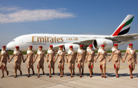 Самолет авиакомпании Emirates Фото - самолет авиакомпании Emirates